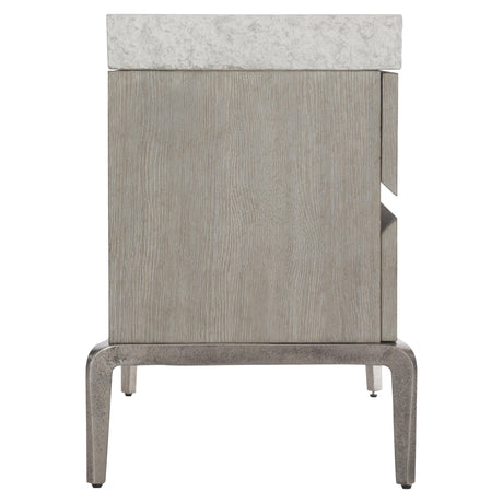 Ritter Sand Grey/Flint Nightstand - Ornate Home