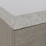 Ritter Sand Grey/Flint Nightstand - Ornate Home