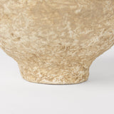 Ritu Beige Small Paper Mache Pot Vase - Ornate Home