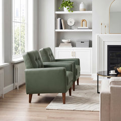 Riva Blue Accent Chair - Ornate Home