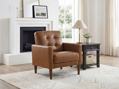Riva Brown Accent Chair - Ornate Home