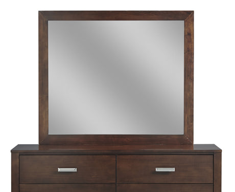 Riva Mirror in Chocolate Brown - Ornate Home