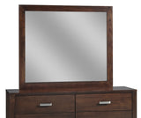 Riva Mirror in Chocolate Brown - Ornate Home