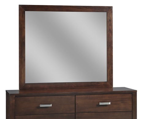 Riva Mirror in Chocolate Brown - Ornate Home