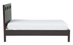 Riva Wood California King Platform Bed in Espresso - Ornate Home