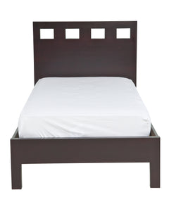 Riva Wood Full Platform Bed in Espresso - Ornate Home