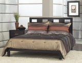 Riva Wood Twin Platform Bed in Espresso - Ornate Home