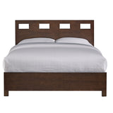 Riva Wood Twin Storage Bed in Chocolate Brown - Ornate Home