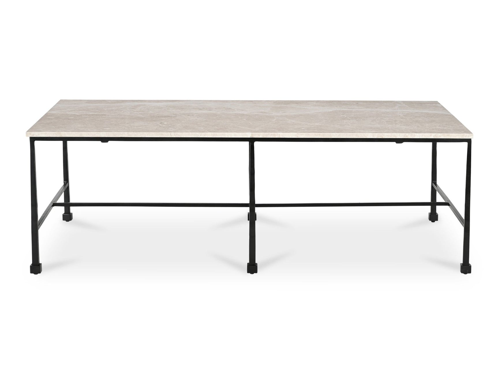 River Botticino Marble Coffee Table - Ornate Home