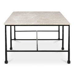 River Botticino Marble Coffee Table - Ornate Home