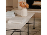 River Botticino Marble Coffee Table - Ornate Home