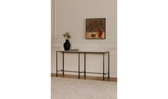 River Botticino Marble Console Table - Ornate Home