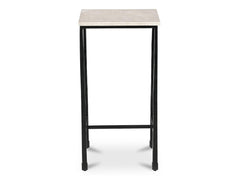 River Botticino Marble Side Table - Ornate Home