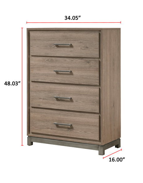 River Brown Chest - Ornate Home