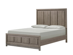 River Brown King Panel Bed - Ornate Home