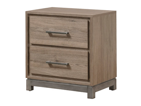 River Brown Nightstand - Ornate Home