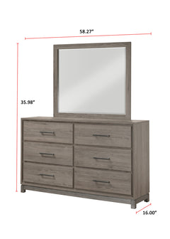 River Brown Panel Bedroom Set - Ornate Home