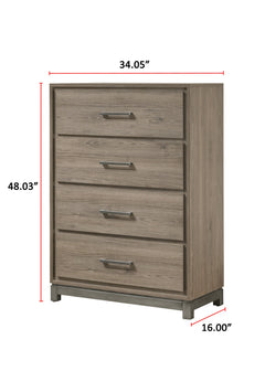River Brown Panel Bedroom Set - Ornate Home
