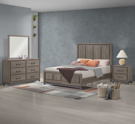 River Brown Panel Bedroom Set - Ornate Home
