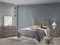 River Brown Queen Panel Bed - Ornate Home