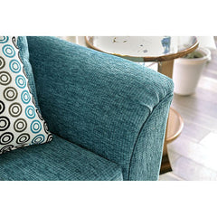 River Turquoise Loveseat - Ornate Home