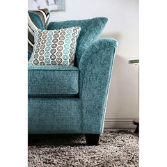 River Turquoise Loveseat - Ornate Home