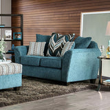 River Turquoise Loveseat - Ornate Home