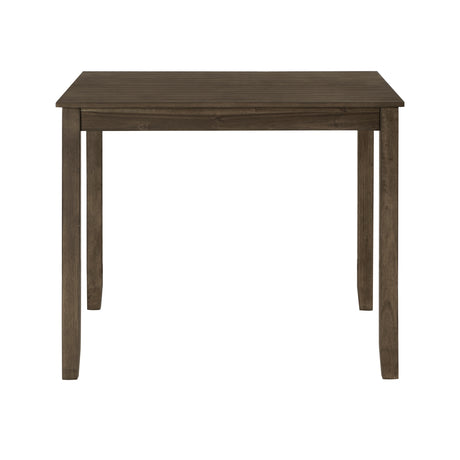 Rivera Charcoal Brown 5-Piece Pack Dinette Set - Ornate Home