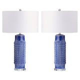 Riverdale Blue Table Lamp (Set of 2) - Ornate Home