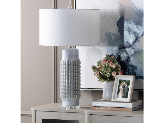 Riverdale Powder Blue Table Lamp (Set of 2) - Ornate Home