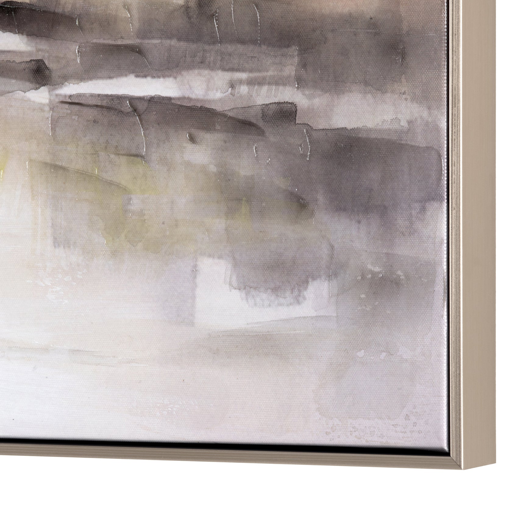 Rivers A Flowing Green/Grey Canvas