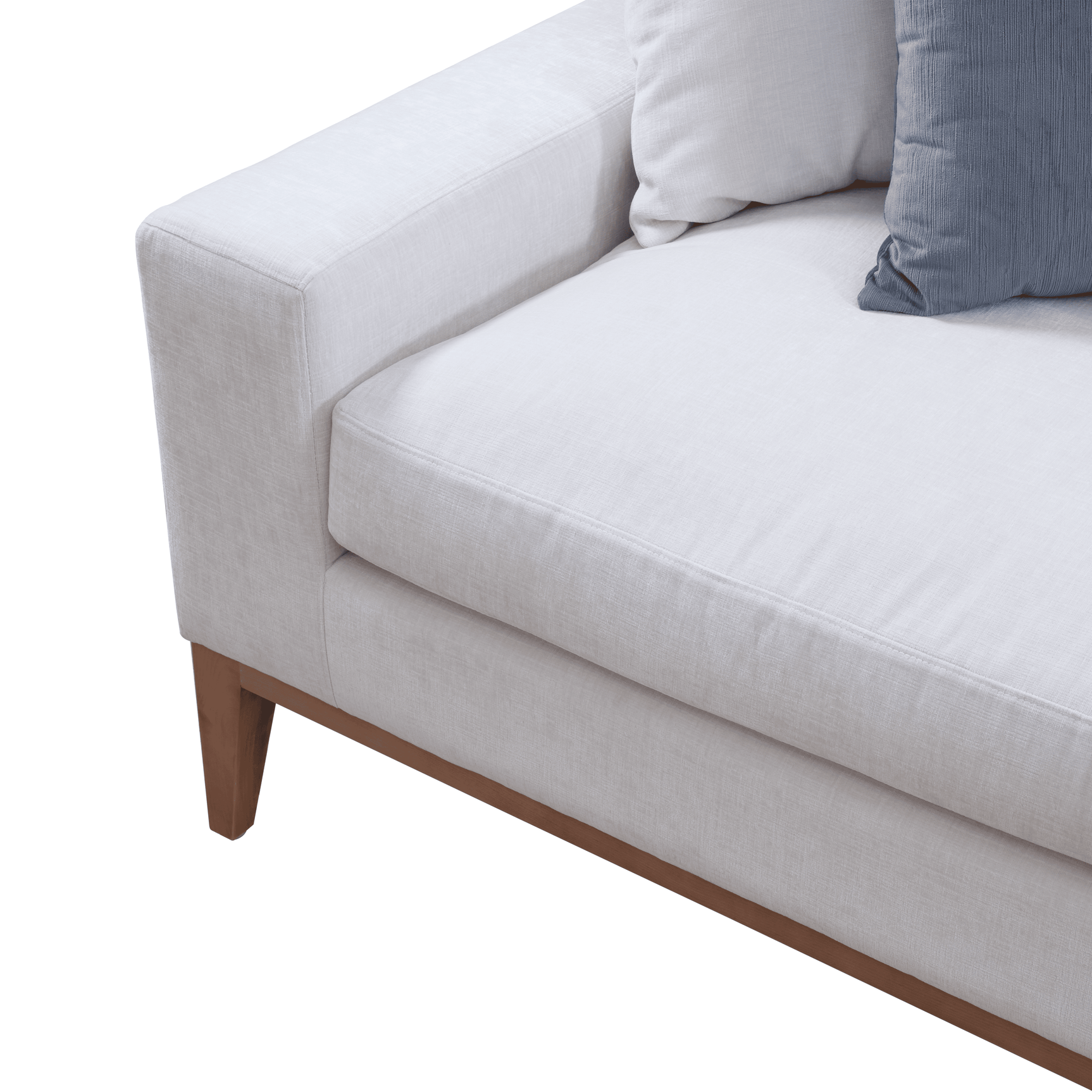 Riverside Ivory 2-piece RAF Chaise Sectional - Ornate Home