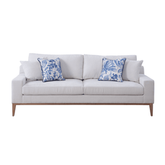 Riverside Ivory Living Room Set / 3pc - Ornate Home