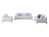 Riverside Ivory Loveseat - Ornate Home