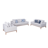 Riverside Ivory Loveseat - Ornate Home