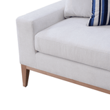 Riverside Ivory Loveseat - Ornate Home