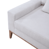 Riverside Ivory Loveseat - Ornate Home