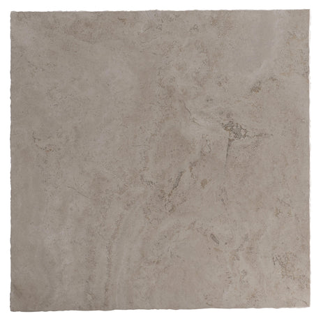 Riverton Bianco Travertine/Silver Cocktail Table - Ornate Home