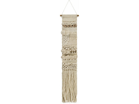 Riverwatch Ivory Woven Patterned Wall Hanging - Ornate Home