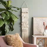 Riverwatch Ivory Woven Patterned Wall Hanging - Ornate Home