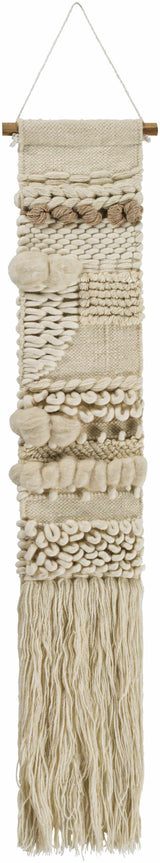 Riverwatch Ivory Woven Patterned Wall Hanging - Ornate Home
