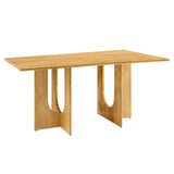 Rivian Oak Rectangular 70" Wood Dining Table - Ornate Home