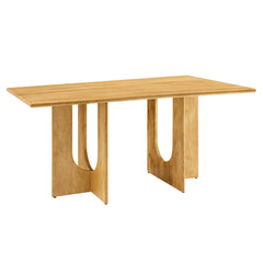 Rivian Oak Rectangular 70" Wood Dining Table - Ornate Home