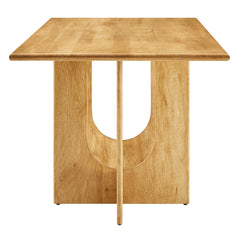 Rivian Oak Rectangular 70" Wood Dining Table - Ornate Home