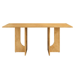 Rivian Oak Rectangular 70" Wood Dining Table - Ornate Home