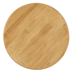 Rivian Oak Round 34" Coffee Table - Ornate Home