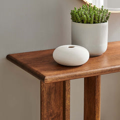 Rivian Walnut 46" Console Table - Ornate Home