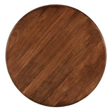 Rivian Walnut Round 34" Coffee Table - Ornate Home