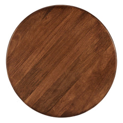 Rivian Walnut Round 34" Coffee Table - Ornate Home