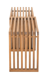 Riviera Natural Extendable Bench (Set of 2) - Ornate Home